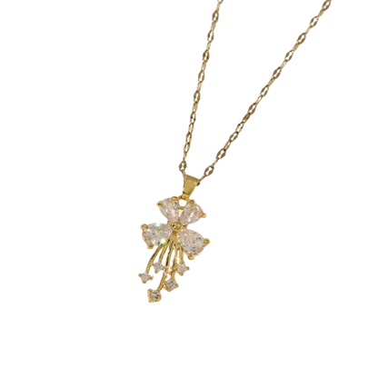 Zircon Pendant Necklace