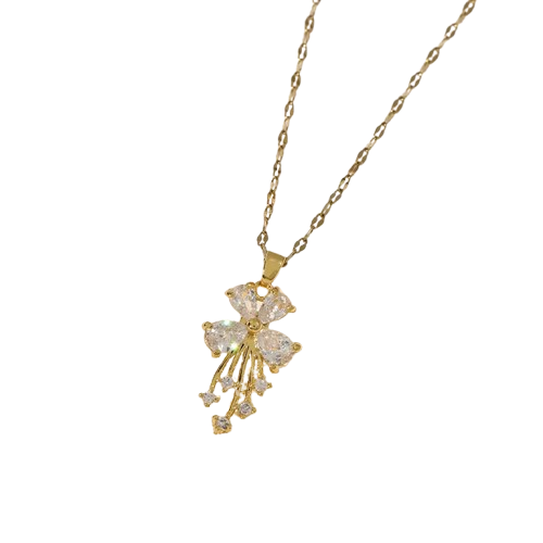 Zircon Pendant Necklace
