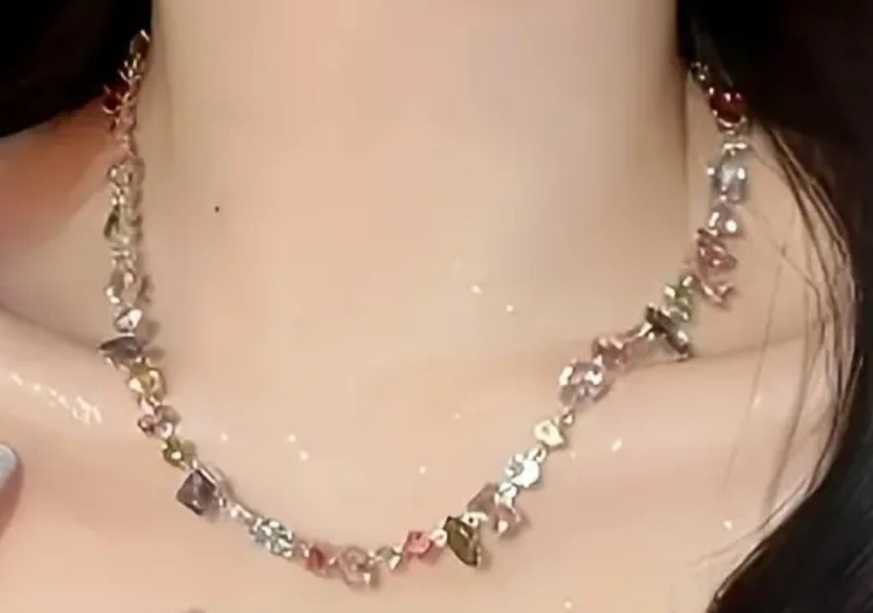 Shimmering Rainbow Necklace