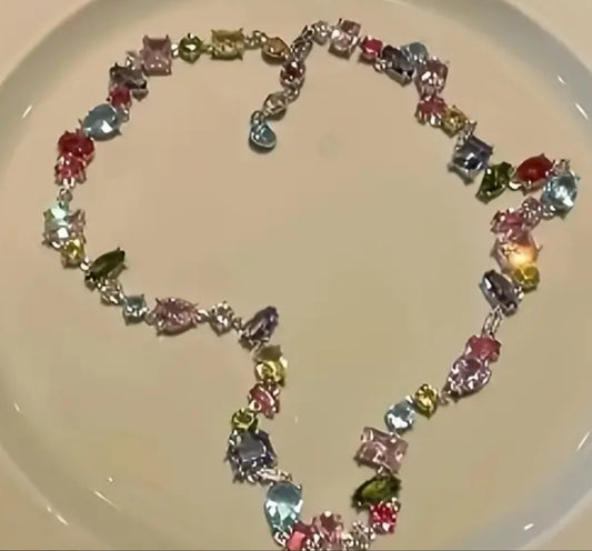 Shimmering Rainbow Necklace