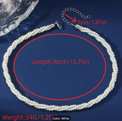 Pearl Choker Necklace