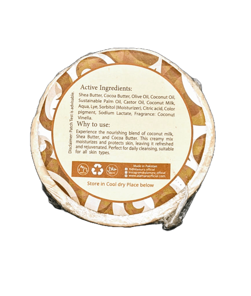 Coconut Milk Soap - Alam Ara