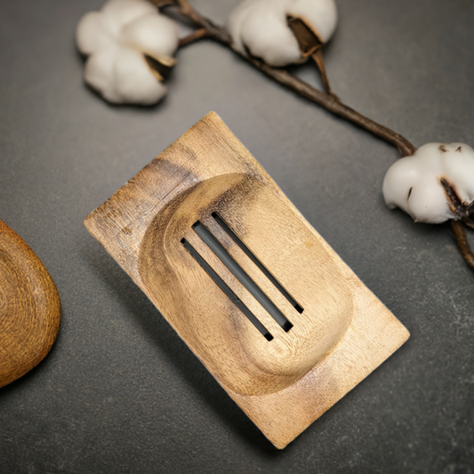 Natural Wooden Soap Holder