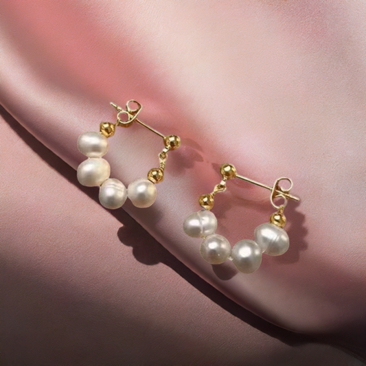 Freshwater Pearl Drop Earrings