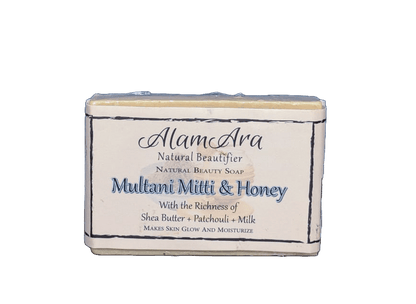 Multani Mitti (Fuller`s Earth Clay) & Honey Soap - Alam Ara