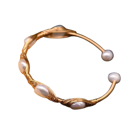 Pearl Inlay Bangle