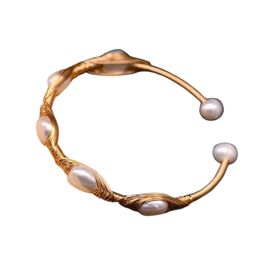 Pearl Inlay Bangle