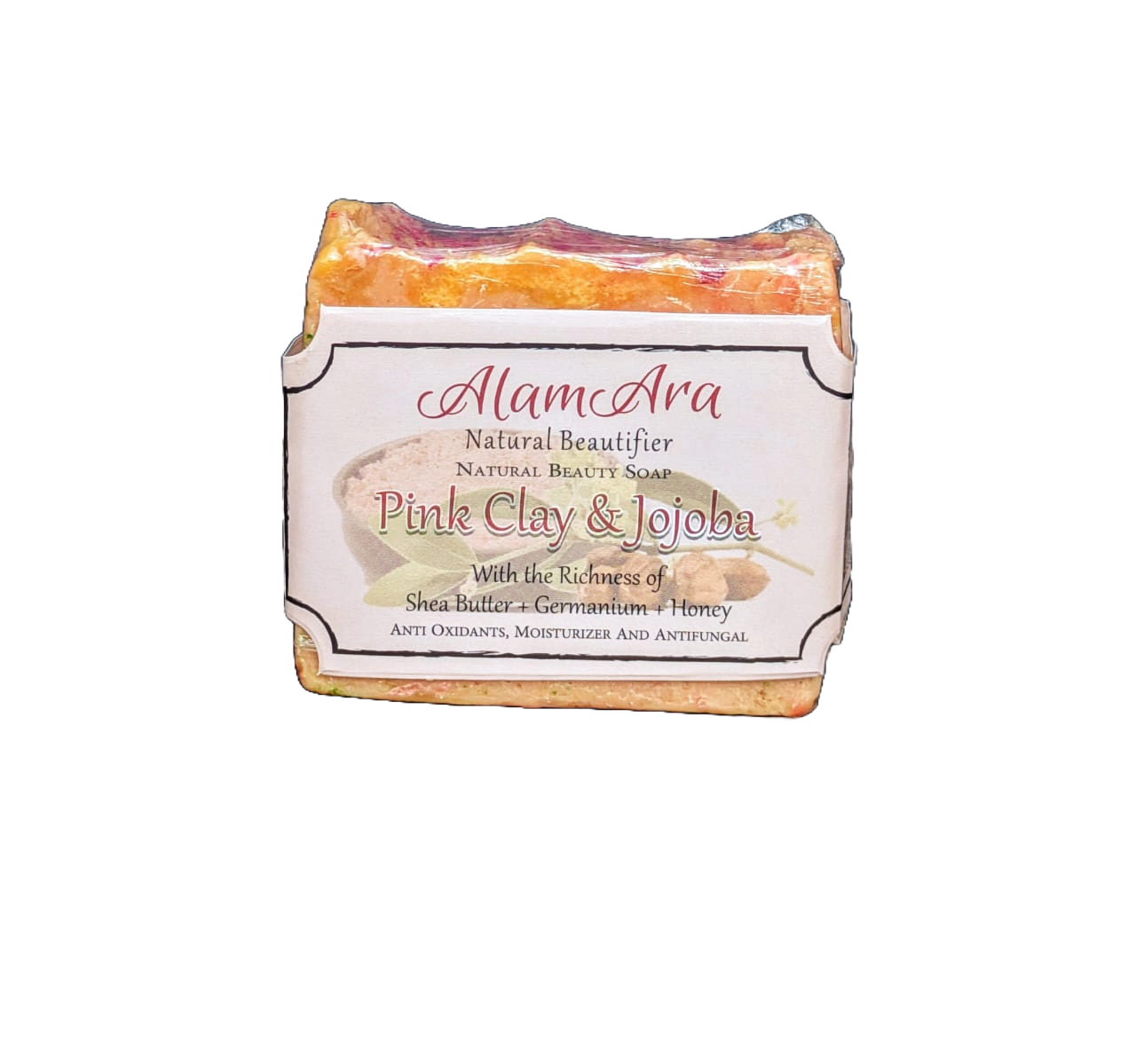 Natural Pink Clay & Jojoba Soap
